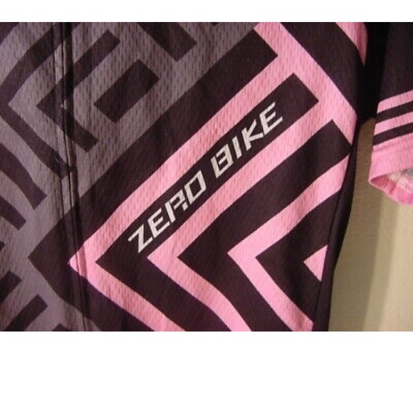 ZERO BIKE CYCLING JERSEY PINK - WOMEN'S SIZE XL - Picture 2 of 4